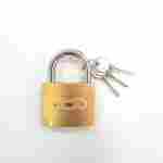 Cadenas 32mm clé étoile trois cercles sécurité 3 clés