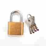 Cadenas 30mm SOLIE laiton sécurité valise casier
