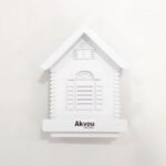 Sonnette forme maison GM AKVOU carillon filaire design