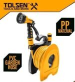 Mini kit Enrouleur De tuyau D’arrosage 10M TOLSEN 57225