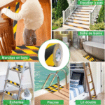 Bande Antidérapante 5m x 50mm FLEXPOWER – Sécurité Sols – Image 2
