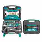 Caisse à Outils Complète 120pcs TOTAL – Kit Polyvalent Pro – Image 2