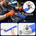 Clé à Extension 3/8"-1/4"-1/2" MAXFINE – Acier Chromé