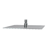 Pomme de Douche Carrée en Inox 10x10 cm . – Image 3