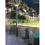 Fontaine d’eau en aluminium modèle moyen – Distributeur d’eau potable robuste pour collectivités et espaces publics – Image 2