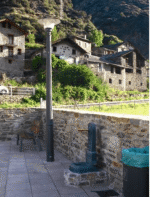 Fontaine d’eau en aluminium modèle moyen – Distributeur d’eau potable robuste pour collectivités et espaces publics – Image 2