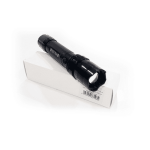 Lampe torche LED zoom Police – Lampe tactique puissante, étanche, zoom réglable – Image 2