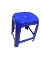 TABOURET LUX GM BLANC/BLEU - Image 1 - SOGEDIM Market