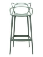 CHAISE BAR PLASTIQUE ROUGE FERDI - Image 3 - SOGEDIM Market