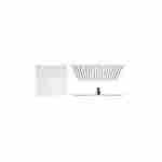 Pomme de Douche Carrée en Inox 10x10 cm . – Image 4