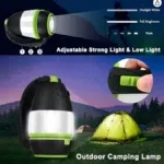 Lampe LED All in 1 Bureau & Camping, Torche 3W – Image 2