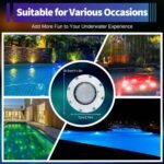 Spot LED Piscine 18W 12V RGB – Éclairage submersible IP68 multicolore – Image 3