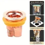 Clapet siphon plastique anti-odeur GOLD – Valve anti-remontée d’odeurs pour évier, douche et sol – Image 6