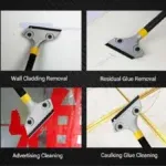 Grattoir Cutter 300mm Tolsen 30101 Lame Remplaçable Pro – Image 2