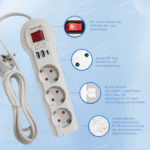 Multiprise Smart 3S 2USB 1 Type-C 2500W – Image 2