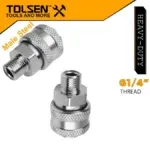 Raccord Rapide Mâle 1/4" Tolsen 72811 Acier Pro – Image 2