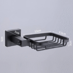 Porte-Savonette Aluminum Gris 8410G – Élégant & Pratique - الصورة 2