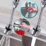 Brise-jet chrome flexible 2 jets aérateur robinet