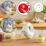 Batteur Moulinex 200W Easy Max 5 Vitesses