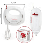 Batteur Moulinex 200W Easy Max 5 Vitesses - الصورة 3