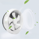 Extracteur d’Air Plastique Rond 150mm MAXINORD – Tirette Intégrée – Image 3