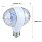 Lampe d’ambiance Jeux de Lumière LED rotatif et Multicolore – Image 2