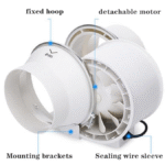 Turbine Extracteur d’Air 150mm – Ventilation Puissante – Image 2