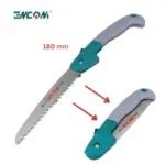 Scie jardin pliante 7" 180mm EMCOM – Coupe précise & portable