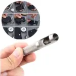 Jeu de Poinçons Trous Cuir 6PCS Outils Création Pro