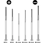 Jeu Tournevis Précision 6PCS Tolsen 20031 Kit Pro – Image 5