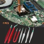 Jeu de Pinces à Épiler 7PCS Dynamo Précision Pro