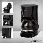 Cafetière 12-14 Tasses 1,5L Noir/Blanc Clatronic KA 3473 – Image 5