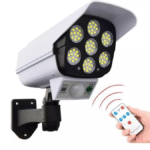 Projecteur LED avec detecteur de mouvement et panneau Solaire KL-2178T Sécurité Extérieure – Image 4