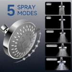 Pomme de Douche Ronde Chrome 59285 – Élégance Moderne