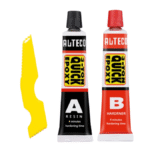 Colle Araldite 2 Tubes Grand Modèle Quick Époxy Résistante - الصورة 2
