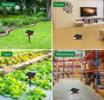 Alarme animaux capteur infrarouge solaire extérieur jardin – Image 5