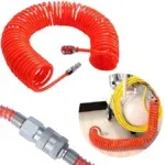 Tuyau d’Air Spirale 15m DINGQI – Flexible Pneumatique Pro
