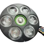 Lampe jeux de lumiere RGB LED avec Baffle E27 60W Disco par Light – Image 3