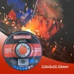 Disque à Coupe Métal 115mm SOFICLEF pour Meuleuse Métaux