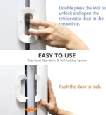 Serrure de Réfrigérateur Sécurité Enfant – Installation Facile – Image 2