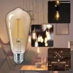 Lampe LED Classic Éclairage Vintag 4-35W ST64 E27 Philips