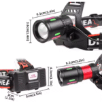 Lampe Frontale Rechargeable – Éclairage Puissant Mains Libres – Image 2