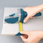 Cutteur Placo Multifonction à Ruban Mètre 5 lames 4m NV – Image 5