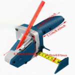 Cutteur Placo Multifonction à Ruban Mètre 5 lames 4m NV – Image 4