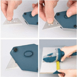 Cutteur Placo Multifonction à Ruban Mètre 5 lames 4m NV – Image 2