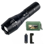 Lampe Torche LED Rechargeable MM+ Chargeur  Réf HS-2302 - الصورة 2