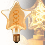 Lampe LED Décorative E27 Cœur Étoile