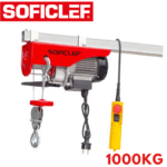 Palan Électrique 1000kg 18m 1600W  Soficlef