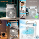 Mini Ventilateur et refroidisseur L'air humide et parfumé USB Rechargeable 10W – Image 3