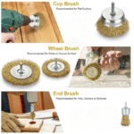 Kit brosses métal 7PCS TOTAL TAC310071 – Image 2